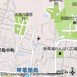香川県高松市屋島中町183周辺の地図