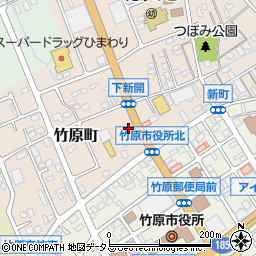 ドコモショップ竹原店周辺の地図