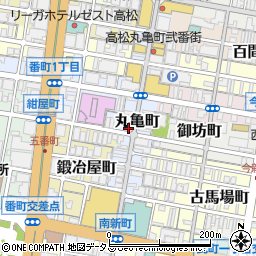 青柳時計店周辺の地図