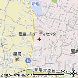 香川県高松市屋島中町449周辺の地図
