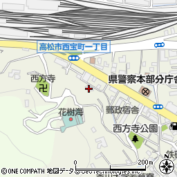 ＣＡＬＶＥＲＴ西宝町周辺の地図