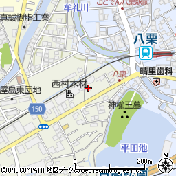 香川県高松市高松町2186-1周辺の地図