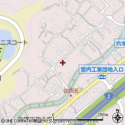広島県廿日市市宮内2015周辺の地図