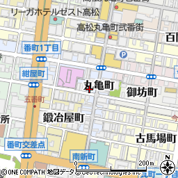上田ガラス店周辺の地図