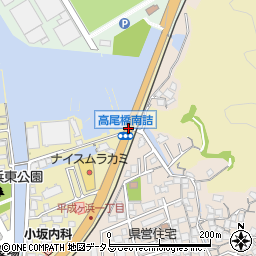 高尾橋周辺の地図