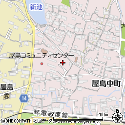 香川県高松市屋島中町471-6周辺の地図