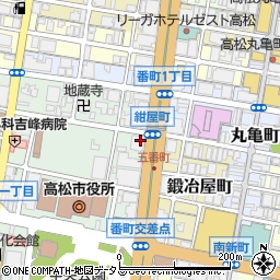 日鉄高炉セメント株式会社　四国支店周辺の地図