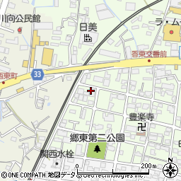 東神物産株式会社　高松支店周辺の地図