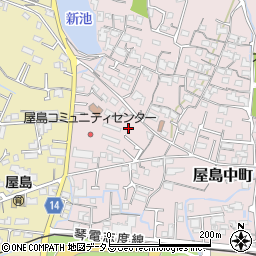 香川県高松市屋島中町471-5周辺の地図
