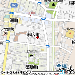 香川県高松市末広町6-7周辺の地図
