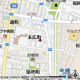 香川県高松市末広町6-14周辺の地図