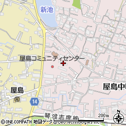 香川県高松市屋島中町450周辺の地図