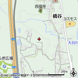 和歌山県橋本市橋谷197周辺の地図