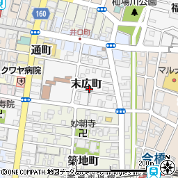 香川県高松市末広町6-4周辺の地図