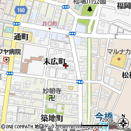 香川県高松市末広町6-9周辺の地図