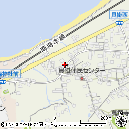 大阪府阪南市貝掛1228周辺の地図