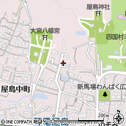 香川県高松市屋島中町168-22周辺の地図