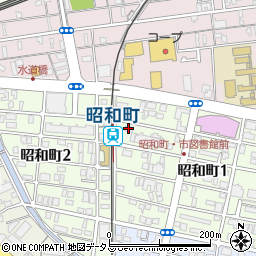 アルファレジデンス昭和町周辺の地図