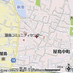 香川県高松市屋島中町470周辺の地図