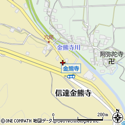 大阪府泉南市信達金熊寺35周辺の地図