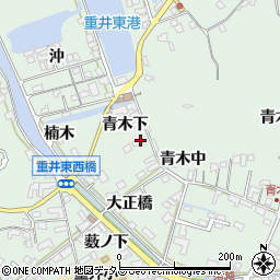 広島県尾道市因島重井町2603-2周辺の地図