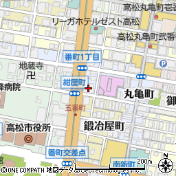 オリックス自動車株式会社高松支店周辺の地図