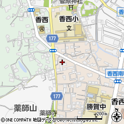 香川県高松市香西南町690周辺の地図