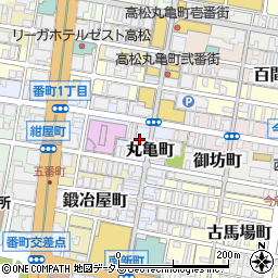 ミカフェート　高松店周辺の地図
