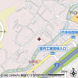 広島県廿日市市宮内2107周辺の地図