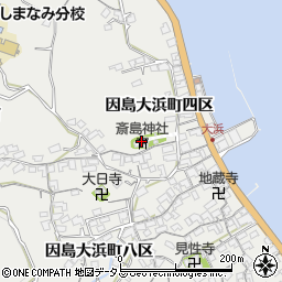 斎島神社周辺の地図