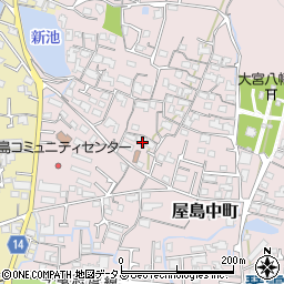 香川県高松市屋島中町497周辺の地図
