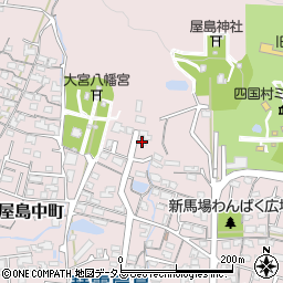 香川県高松市屋島中町168周辺の地図