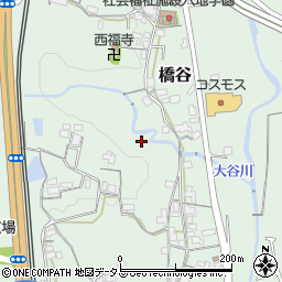 和歌山県橋本市橋谷238周辺の地図