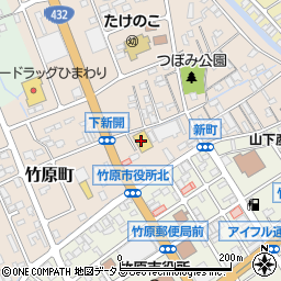 業務用食品スーパー竹原店周辺の地図