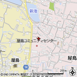 香川県高松市屋島中町449-1周辺の地図