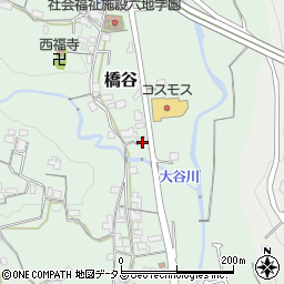 和歌山県橋本市橋谷270周辺の地図