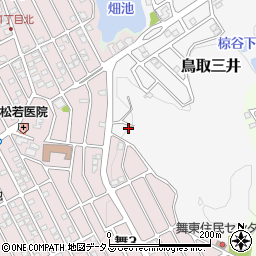 大阪府阪南市鳥取三井1541周辺の地図