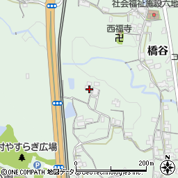 和歌山県橋本市橋谷212周辺の地図