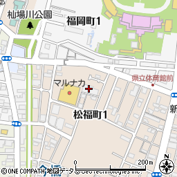 貸スタジオ・音楽スタジオ松福周辺の地図