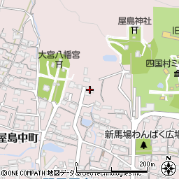 香川県高松市屋島中町141-6周辺の地図