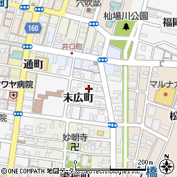 香川県高松市末広町4-17周辺の地図
