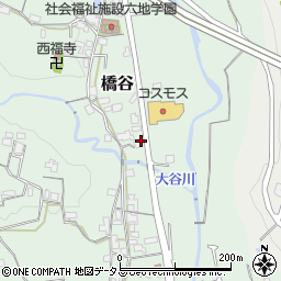 和歌山県橋本市橋谷269周辺の地図