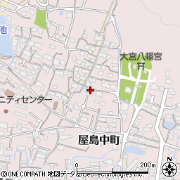 香川県高松市屋島中町526周辺の地図