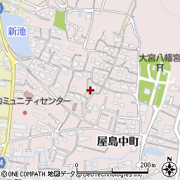 香川県高松市屋島中町523周辺の地図