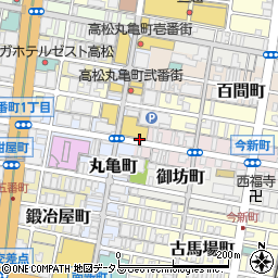 丸亀町周辺の地図