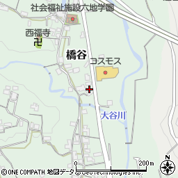 和歌山県橋本市橋谷272周辺の地図