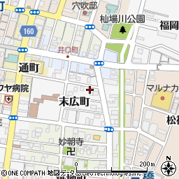 香川県高松市末広町4-9周辺の地図