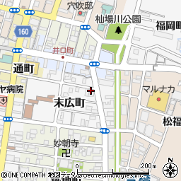 香川県高松市末広町4-25周辺の地図