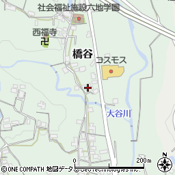 和歌山県橋本市橋谷294周辺の地図