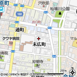香川県高松市末広町4-3周辺の地図